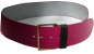 Preview: 7cm-Gürtel,breit, Fuchsia, dezente Goldschnalle Größe: 95 bis 100