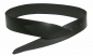 Preview: Designer Gürtel, Lederblatt nero, Gr: 90-100