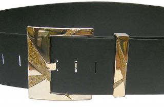 8cm Gürtel, Glamour, Gr. 85/90/95/100