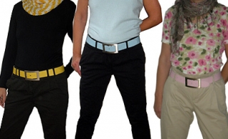 Trendmodegürtel, Mod. Ponte-multicolours