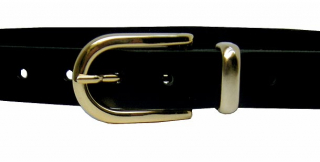3cm breiter Gürtel, U-Form Klassik, gold