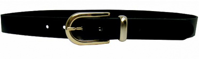 3cm breiter Gürtel, U-Form Klassik, gold