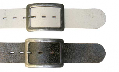 Breiter Herren-Gürtel Listen, 5 cm aus Rindsleder