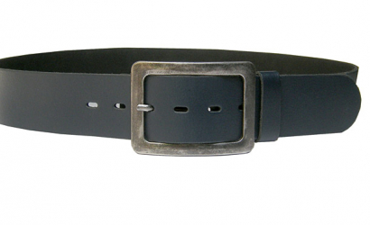 Breiter Herren-Gürtel Listen, 5 cm aus Rindsleder