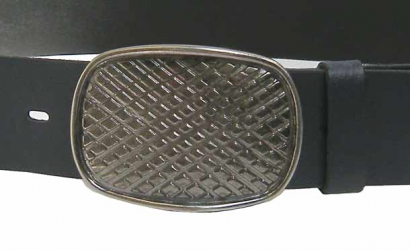 Herrengürtel superbreit, Mod. Profil-Koppel, 5 cm